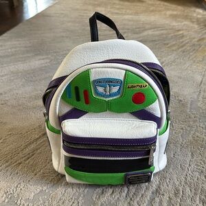LOUNGEFLY Buzz Lightyear Disney Parks Mini Backpack Space Ranger Pixar classic